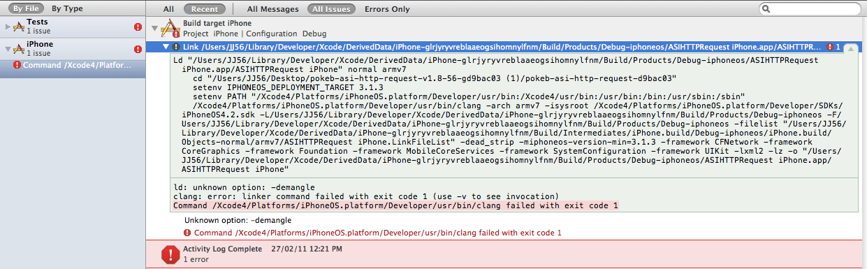 Command /Usr/Bin/Codesign Failed With Exit Code 1 / Command /usr/bin/codesign failed with exit