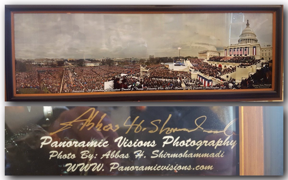 united states Is this a photo of Trump's inauguration crowd