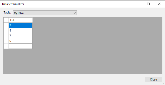 c Why null value are not consider while apply RowFilter in DataTable