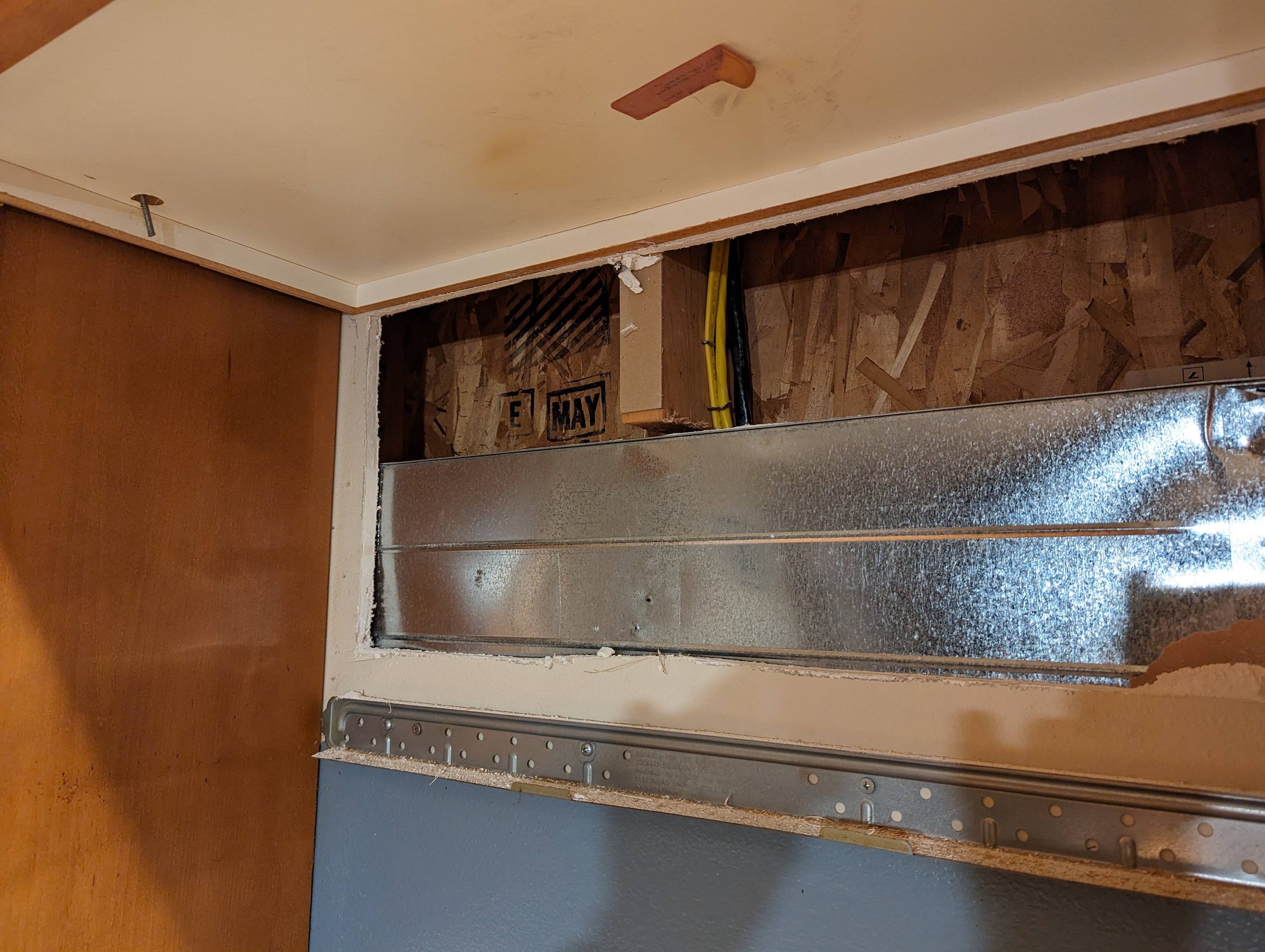 hvac - Looking for advice for external vent of OTR microwave - Home
