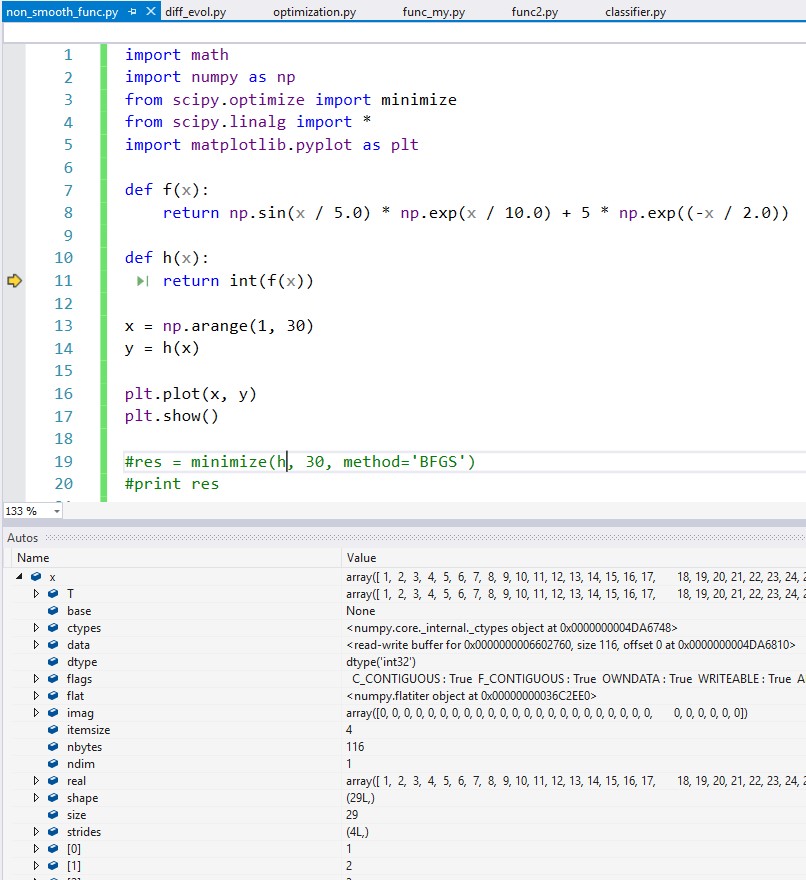 python TypeError when converting an array of floats to ints Stack