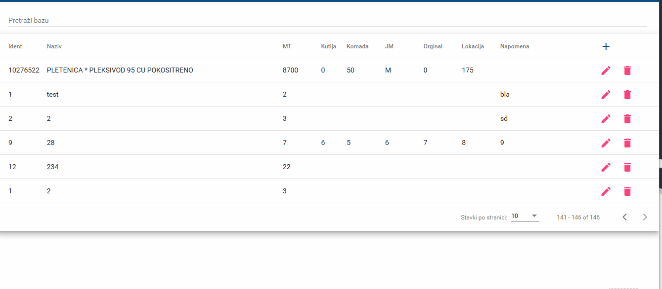 crud Angular Material Table, is it possible to update rows without entire table refresh