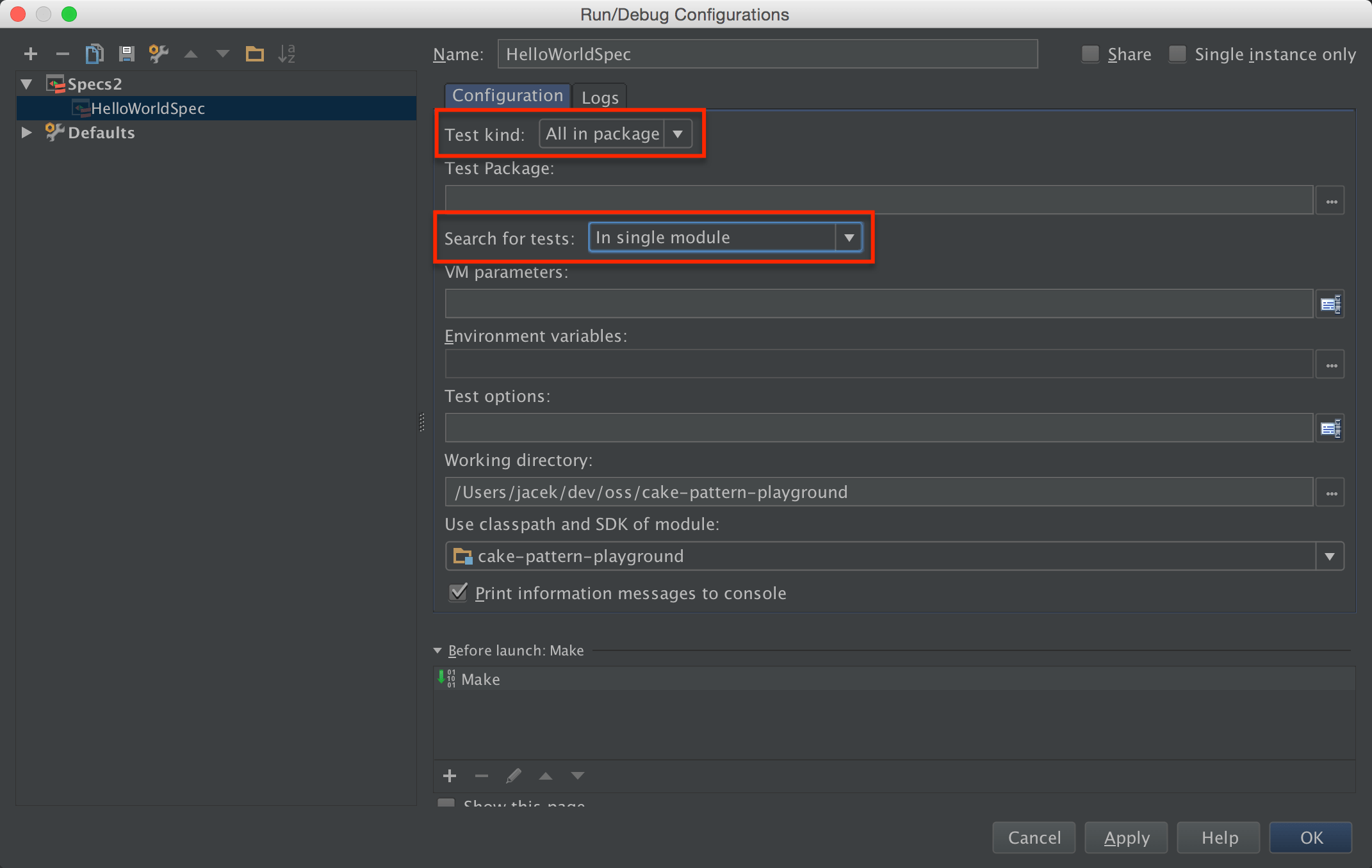 scala How to run all Specs2 tests under IntelliJ IDEA? Stack Overflow