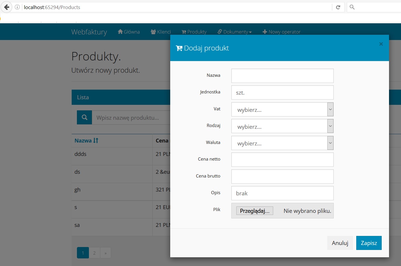 javascript image upload MVC when used in bootstrap