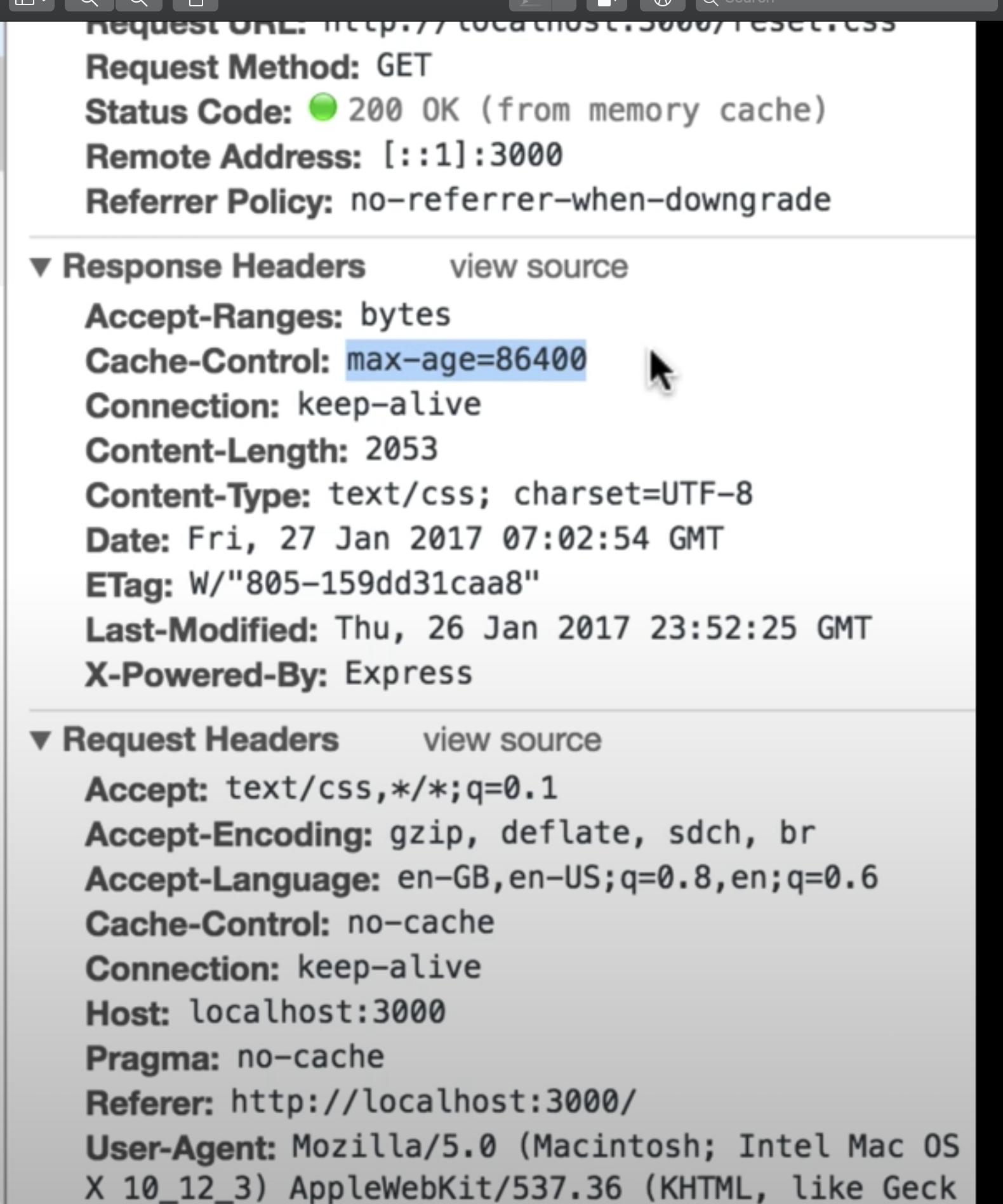 [Solved] what happened if the HTTP request cache control header is