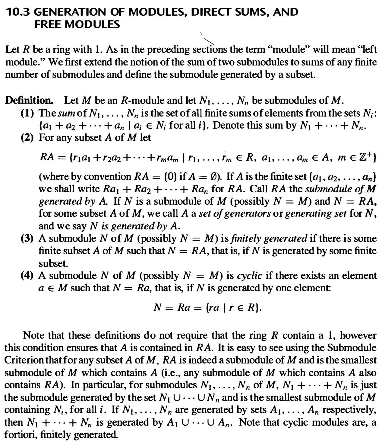 Abstract Algebra Dummit Foote Solutions to Linear Algebra.