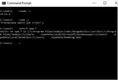 Npm Command Not Working After Installing Nodejs In Windows10 Stack Overflow