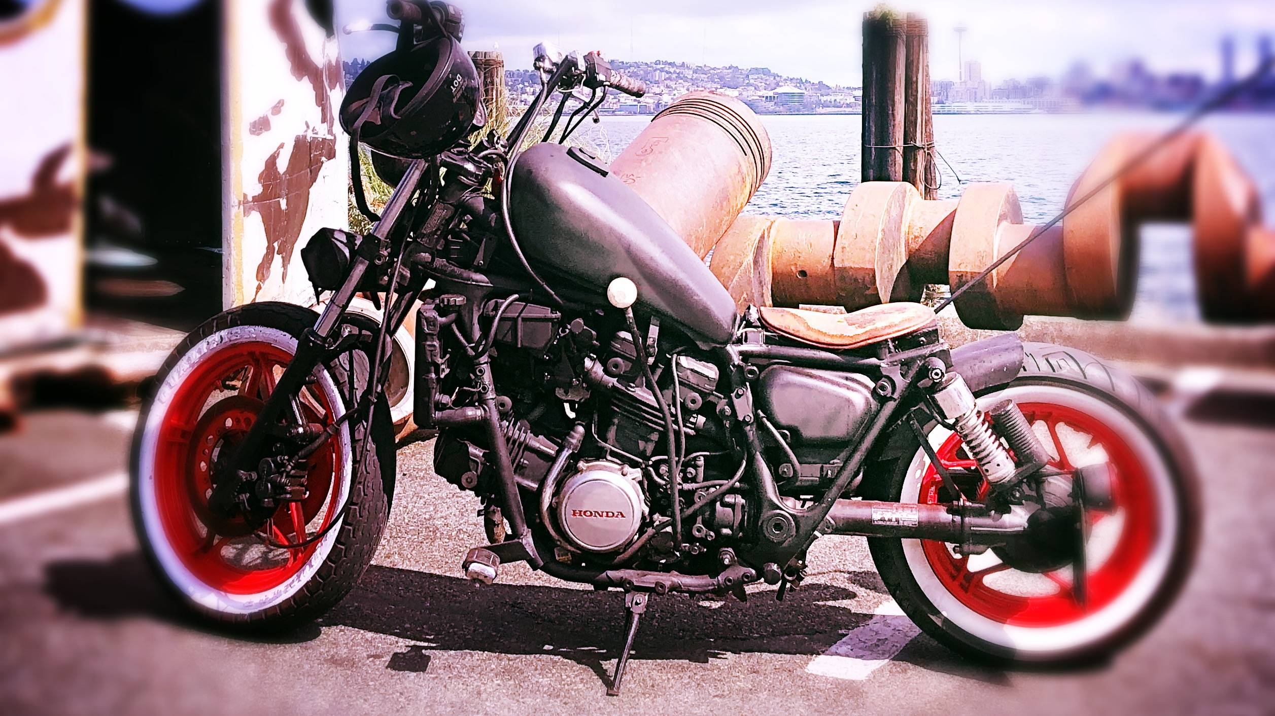 troubleshooting Hi I have a 1982 Honda magna motorcycle my rear wheel