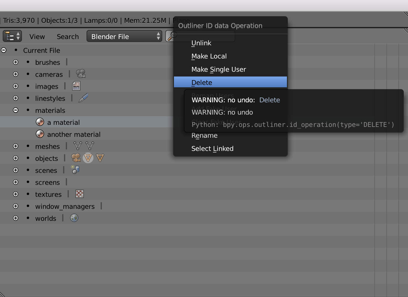 rendering How to delete unwanted material? Blender Stack Exchange