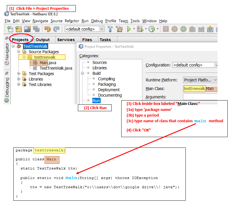 java No Main class found in NetBeans Stack Overflow