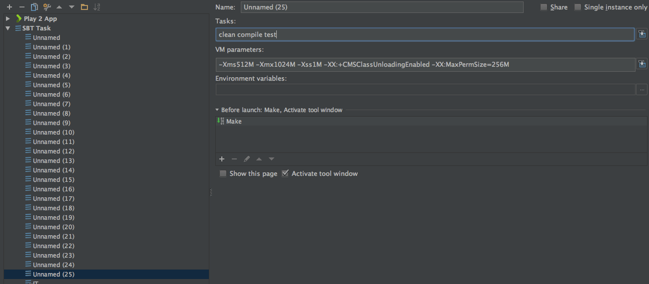 scala How to execute SBT plugin's tasks from within IntelliJ IDEA CE