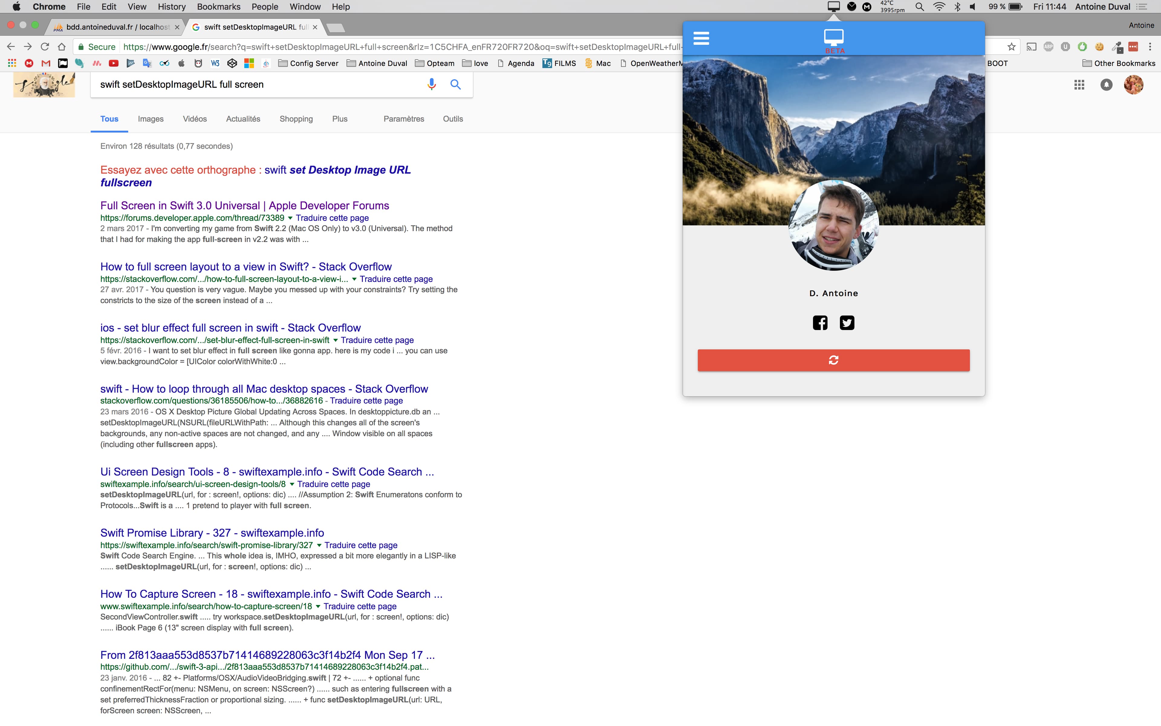 swift Change wallpaper programmatically Stack Overflow
