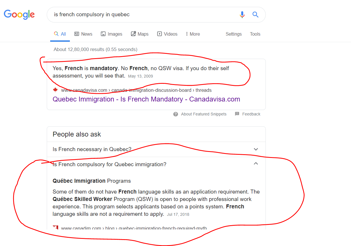 canada Is French language compulsory for Quebec Skilled Visa? Expatriates Stack Exchange