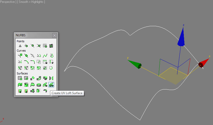 modeling How to make UV loft like 3ds Max in Blender using curves