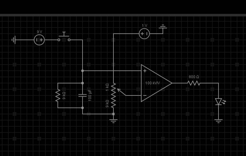 operational amplifier sequential leds using op amp Electrical Engineering Stack Exchange