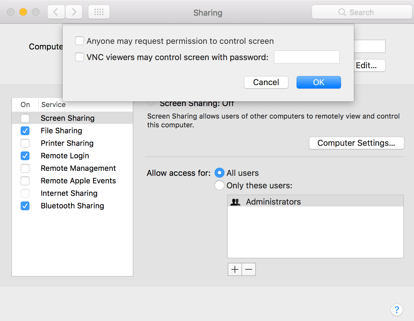 macos Enable clipboard contents /files to Mac from Windows Stack