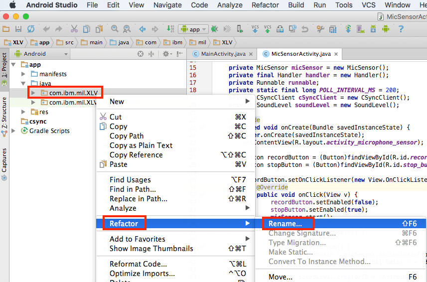 Change project name on Android Studio Stack Overflow