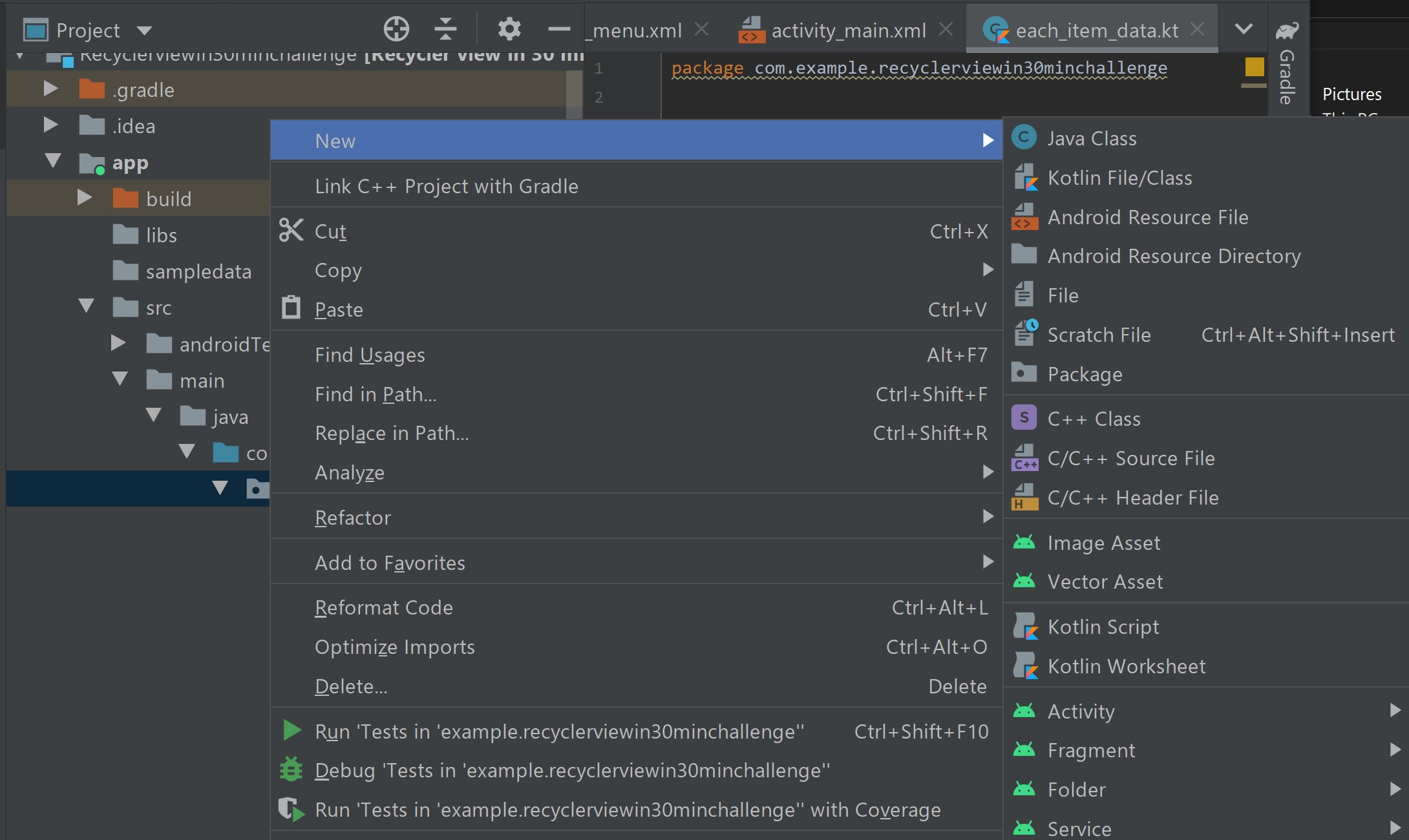 ide How to create a directory folder in Android Studio? Stack Overflow