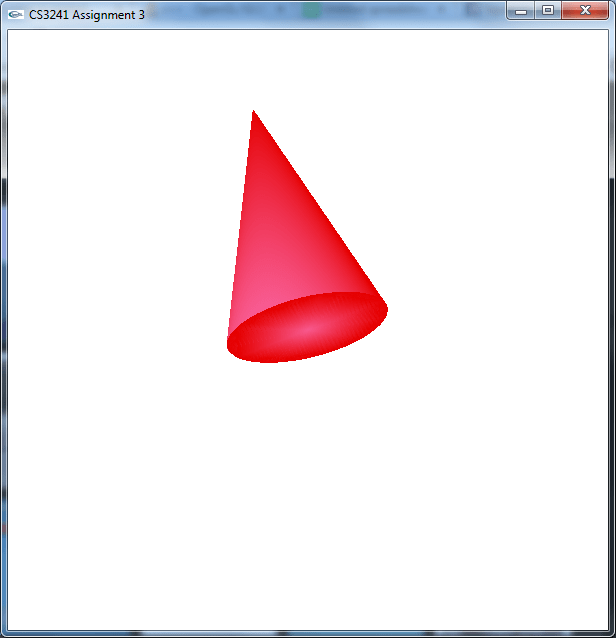 c++ OpenGL/GLUT surface normals of cone Stack Overflow