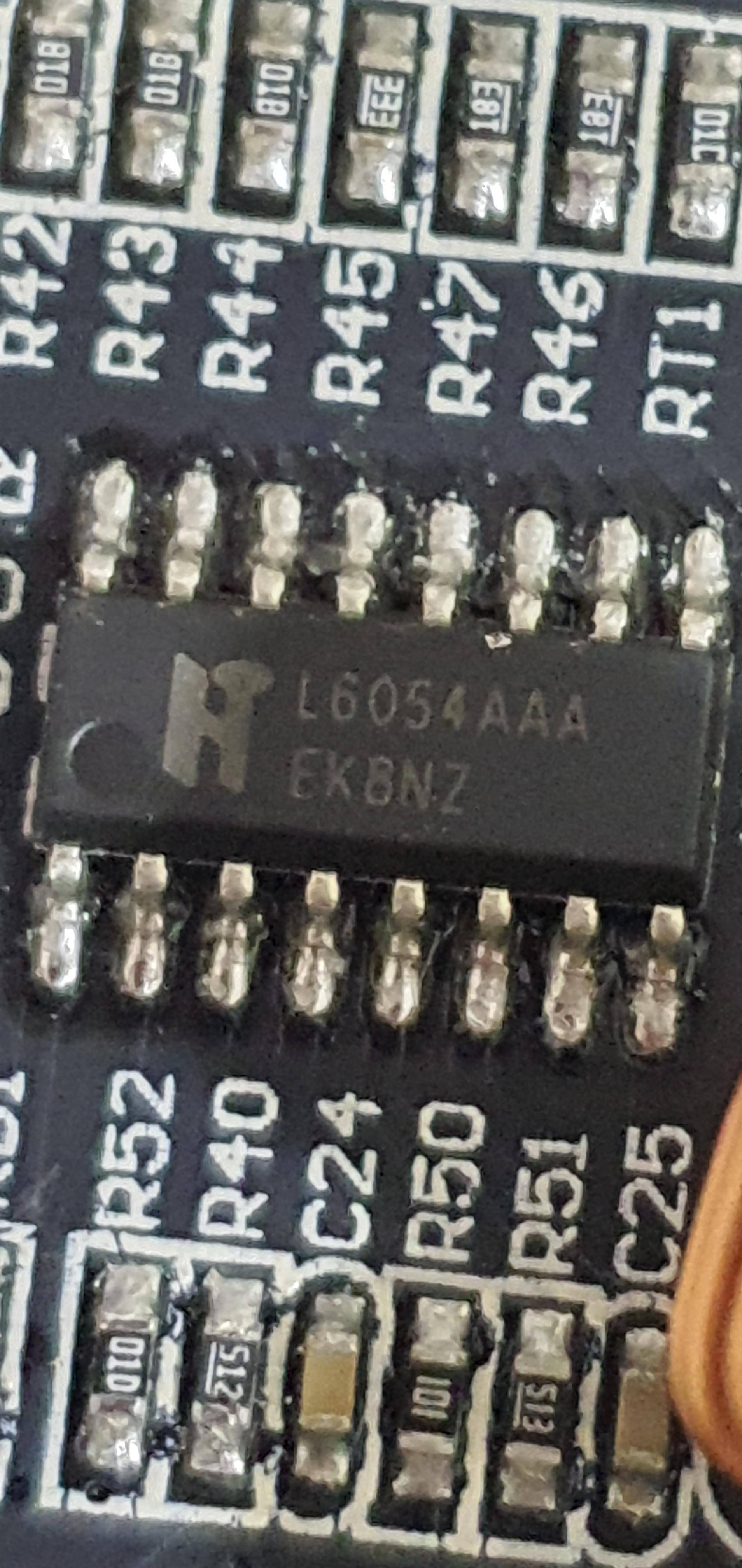 integrated circuit Identifying the function of IC chip with part
