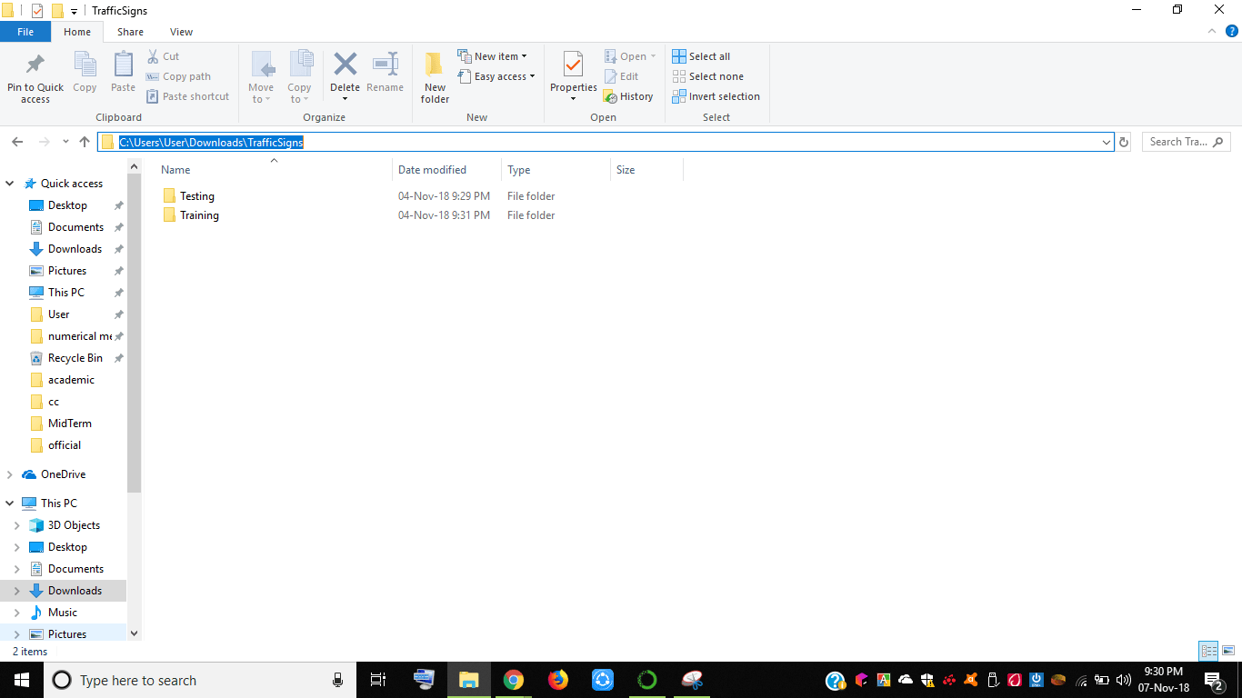 tensorflow FileNotFoundError [WinError 3] The system cannot find the