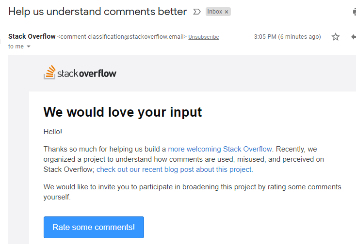 Please host the Stack Overflow Comment Evaluator 5000™ under Stack