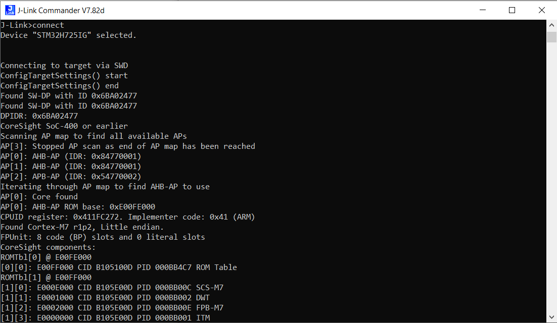 stm32 Jlink Failed to attach to CPU, connect under reset failed