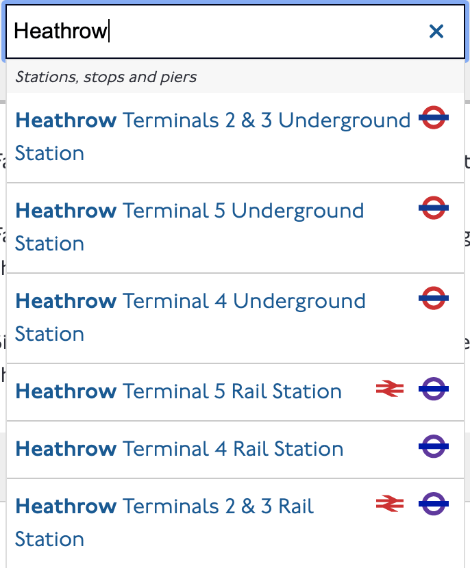 trains Elizabeth line UK where are ticket fares shown? Travel