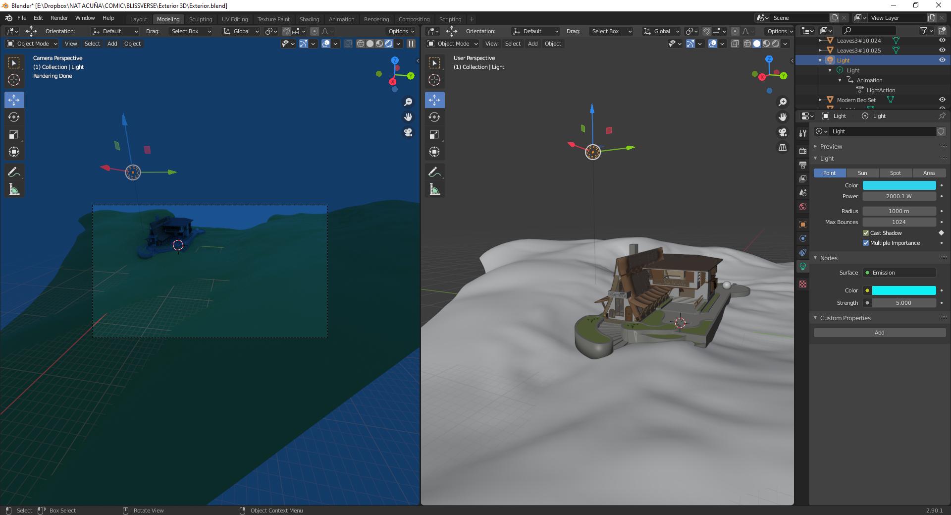 Point light in Blender 2.90.1 not working Blender Stack Exchange