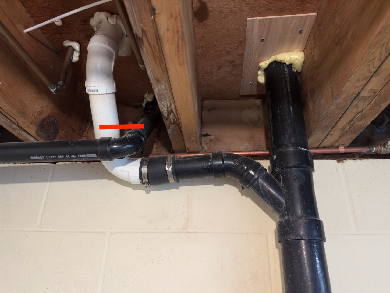 plumbing Rerouting a vent pipe Home Improvement Stack Exchange