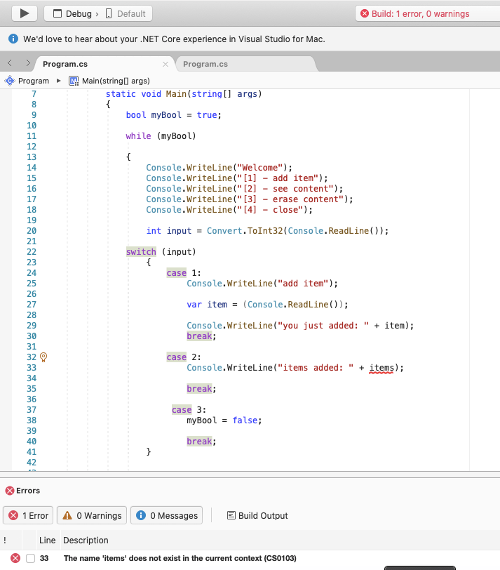 Variables in C Stack Overflow