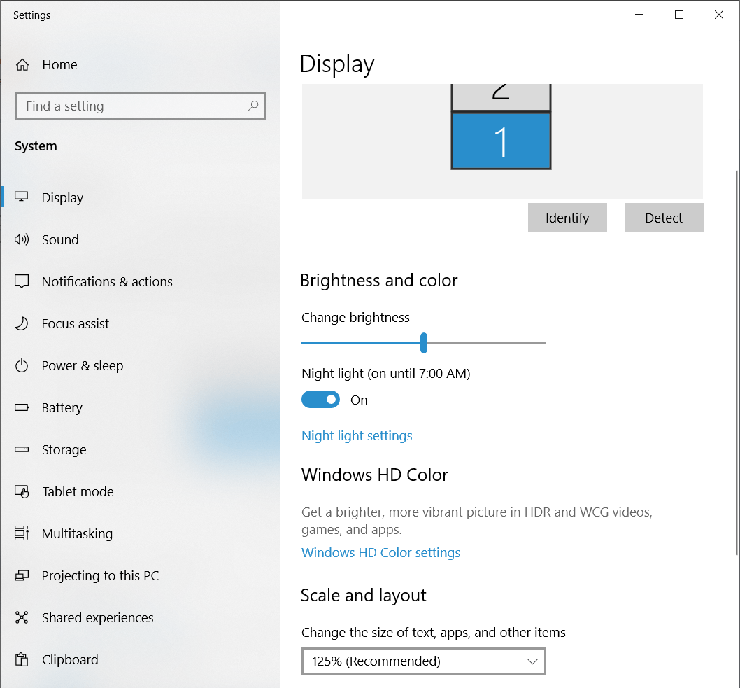 windows 10 5monitor setup with different size but same resolution