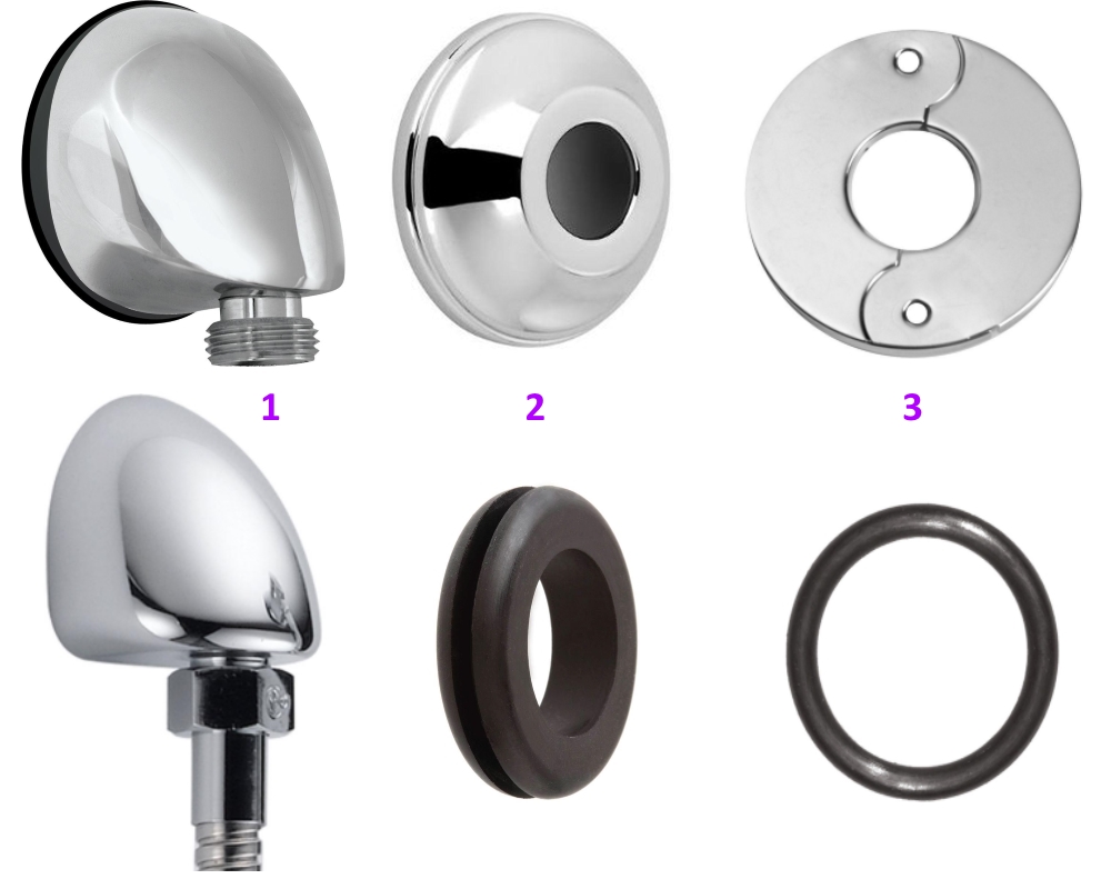 How to stop water running down shower tube and under the bath Home