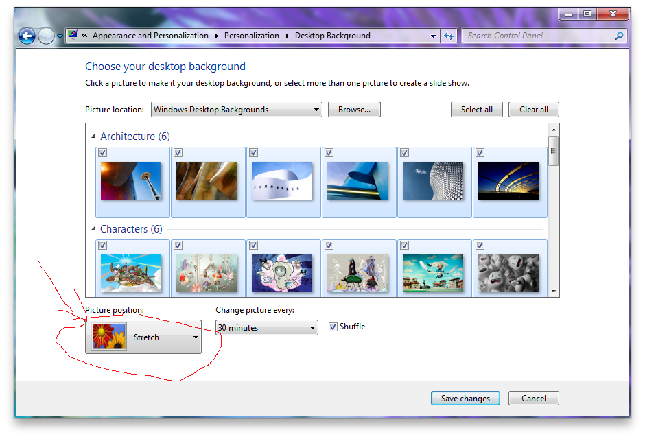 desktop How to stop Windows Wallpaper from cutting? Super User