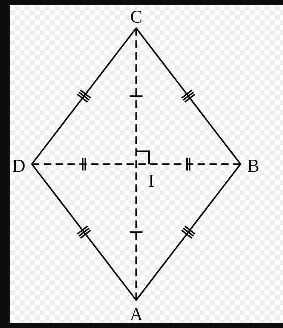 Geometry, Prove that rhombus diagonals are perpendicular using scalar