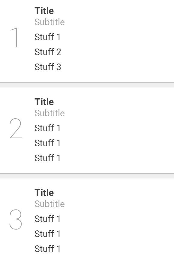 html How to style ordered list items only? Not unordered list items