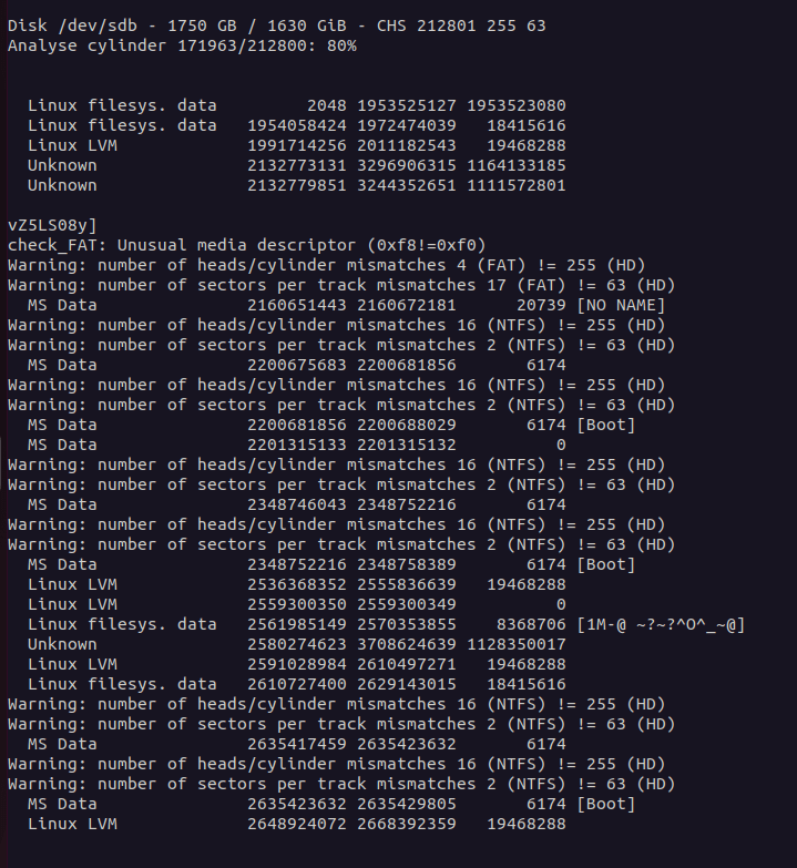 partitioning Restore EXT4 Partition from NVME Ask Ubuntu