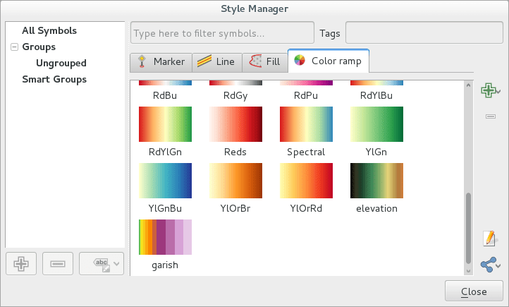 Color Ramp in QGIS Geographic Information Systems Stack Exchange