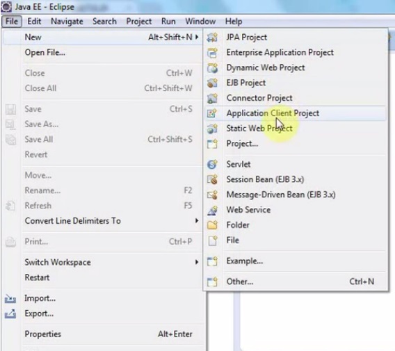 java How to install jave EE ide for web developer on