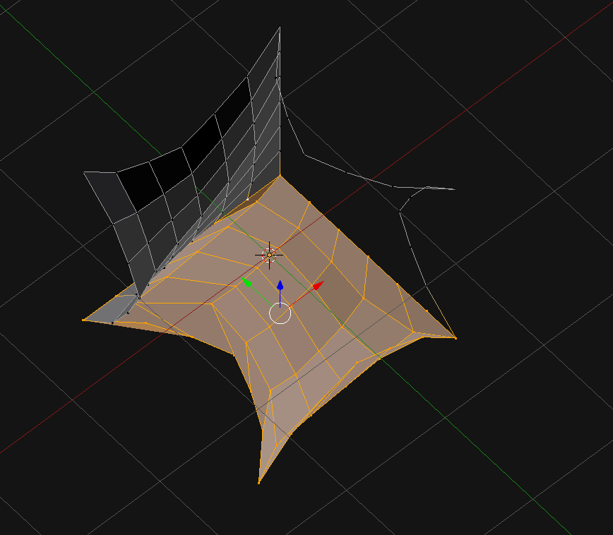 mesh Problem with the grid fill result not the way i want Blender