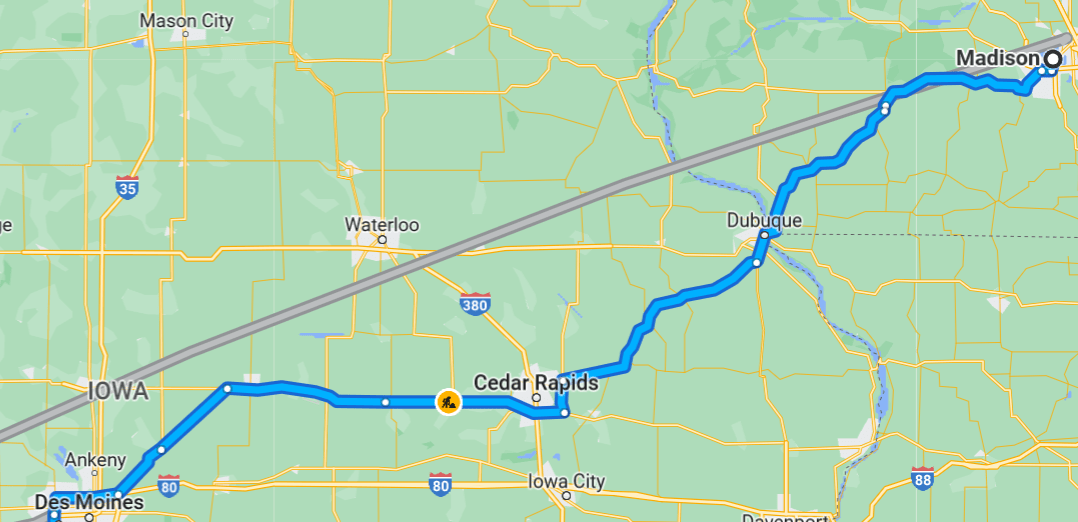 What's the easiest way to get to Albuquerque, NM from Madison, WI?