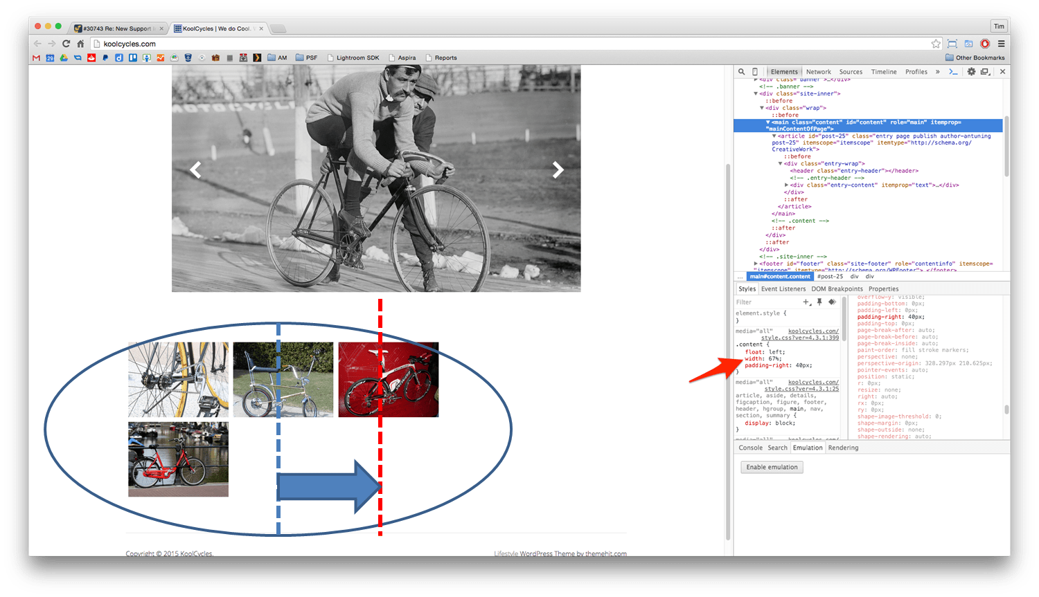 css how to center image gallery on my wordpress website Stack Overflow