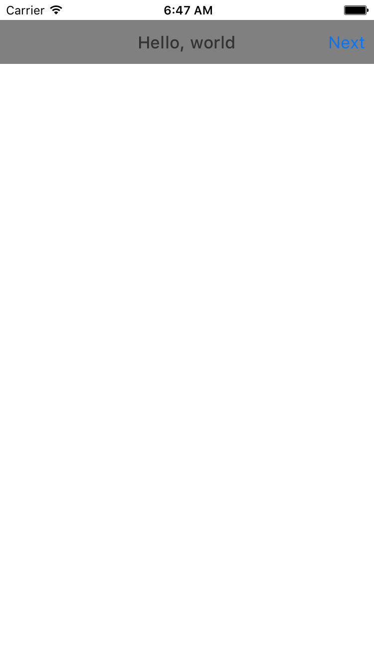 javascript How do I get React Native NavigationBar to align correctly
