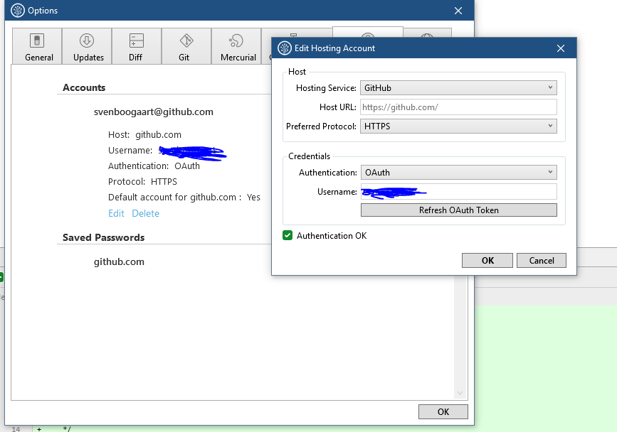 git Sourcetree remote Invalid username or password Stack Overflow