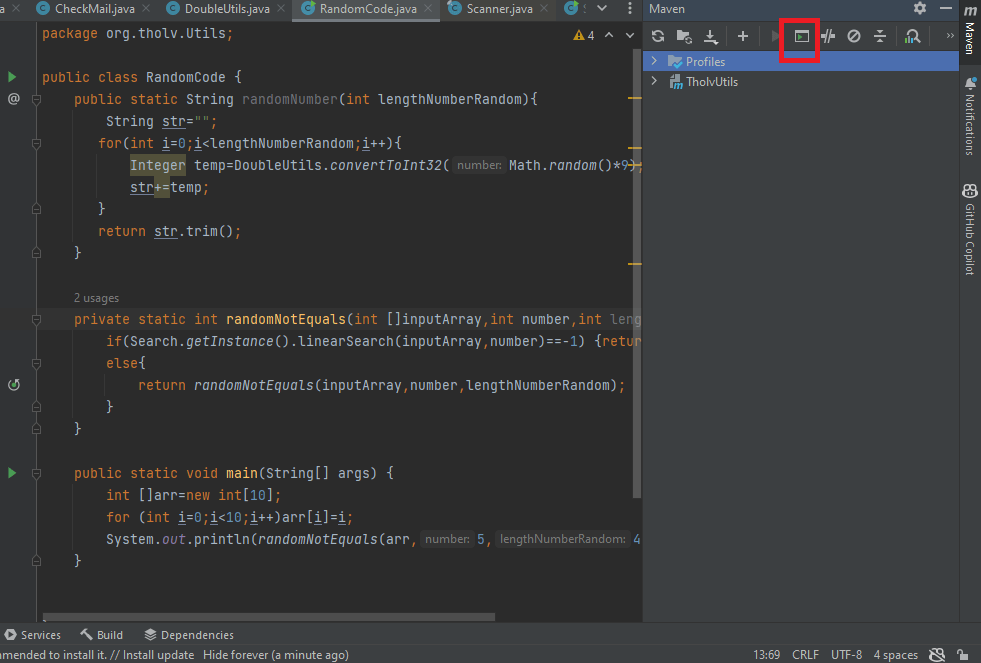 java How to do Maven Clean and maven update project in Intellij idea Stack Overflow