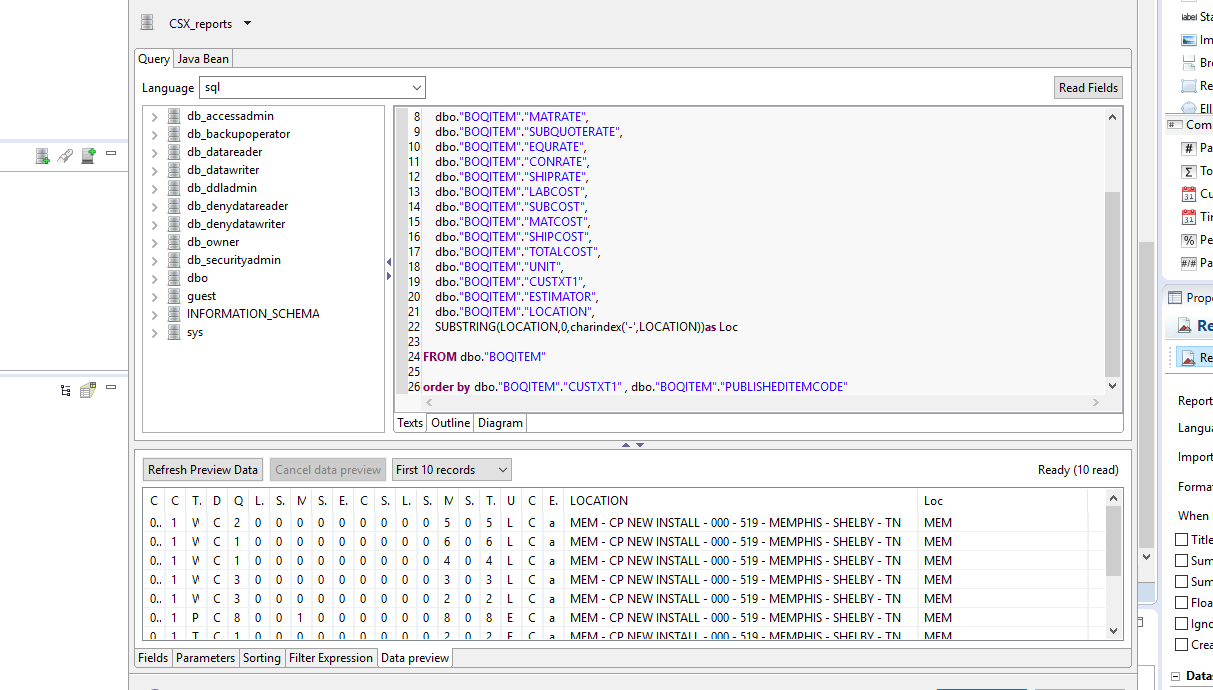 sql server Split one string in a cell with variable substring lengths