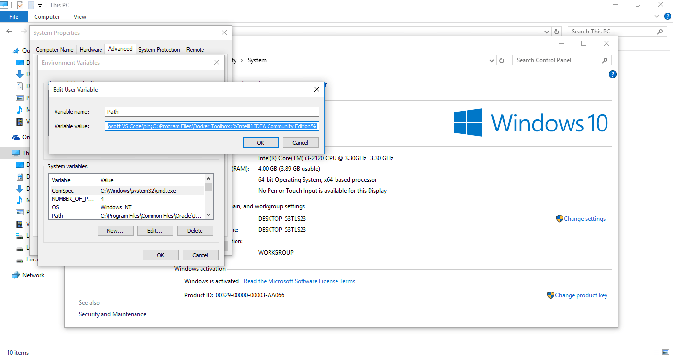 c Unable to edit PATH in User Environment Variable in Windows 10 Stack Overflow