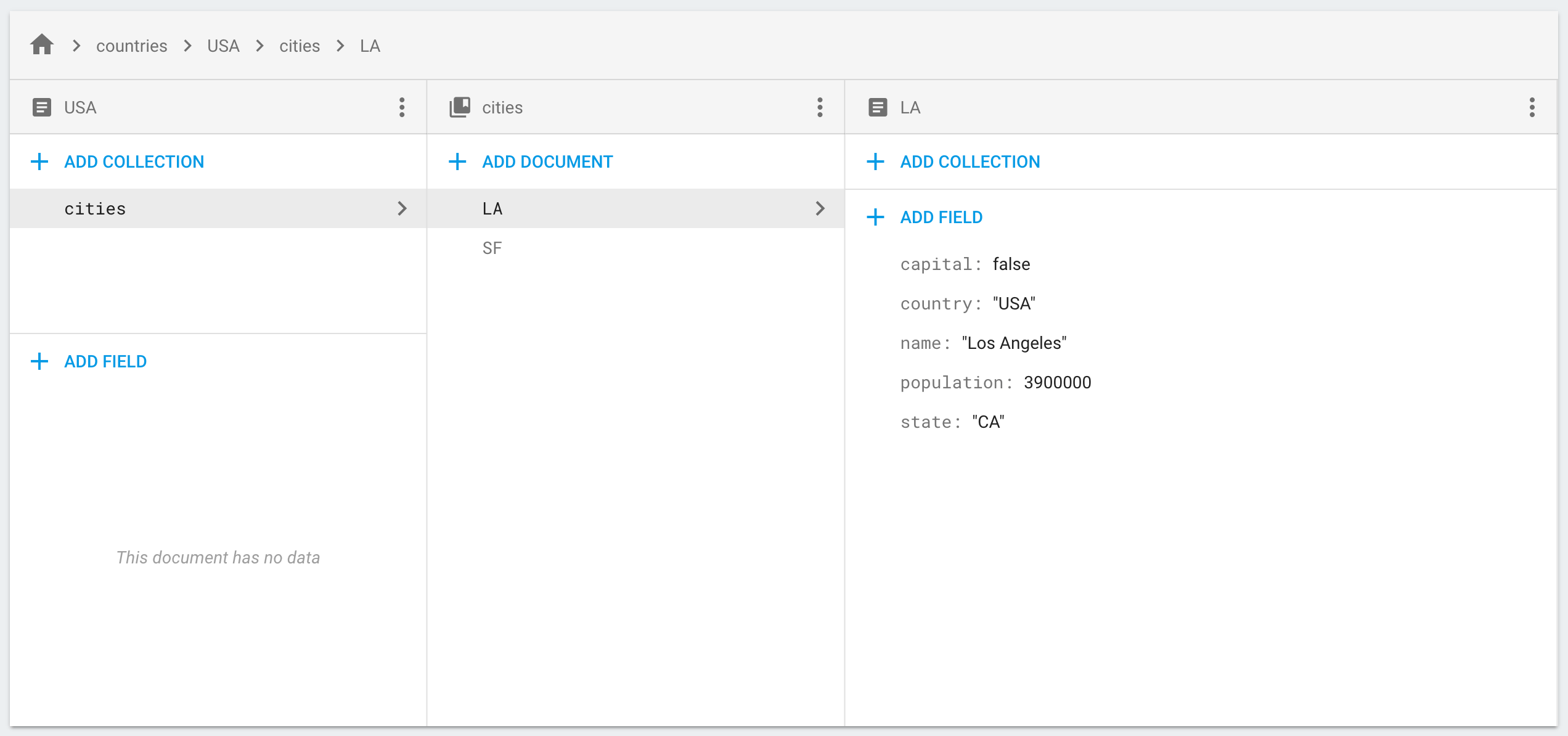 Unable to Get Documents from a Nested Collection with Cloud Firestore