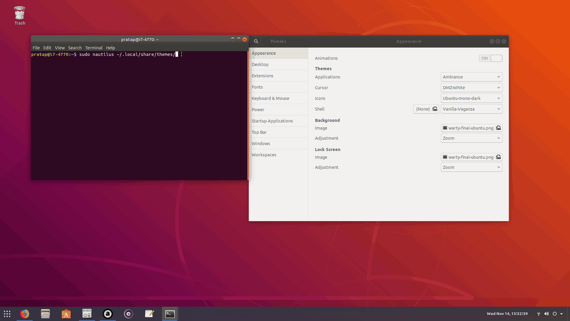 How to remove installed GNOME user shell themes Ask Ubuntu