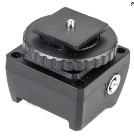 flash How could a hot shoe adapter with a single contact possibly